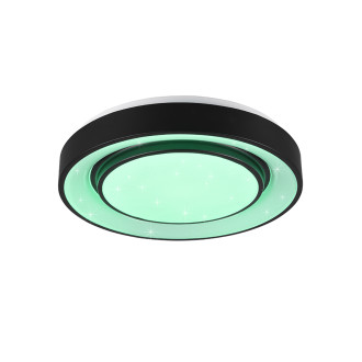 LED stropní osvětlení Reality Mona černá R65041032