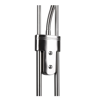 LED stojací lampa Reality Orson nikl R40073507