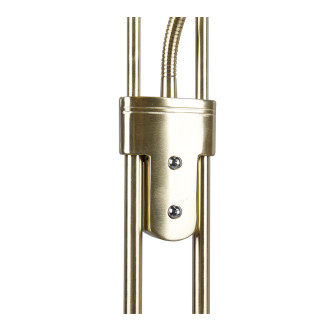 LED stojací lampa Reality Orson mosaz R40073508
