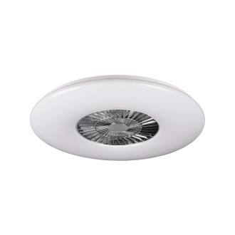 LED ventilátor Reality Visby chrom R62402906