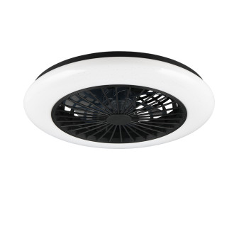 LED ventilátor Reality Stralsund černá R62522132