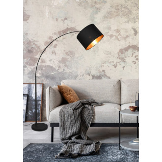 Stojací lampa Reality Bolivia černá R40081080