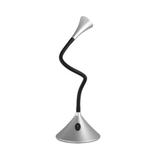 LED stolní lampa Reality Viper stříbrná R52391187