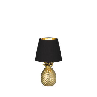 Stolní lampa Reality Pineapple zlatá R50421079