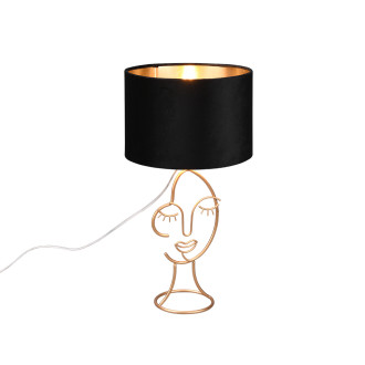 Stolní lampa Reality Mary zlatá R51221002