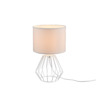 Stolní lampa Reality Chuck bílá R50931001