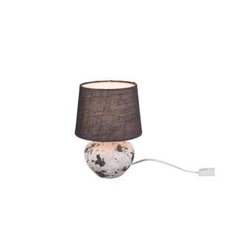 Stolní lampa Reality Bay šedá R50951811