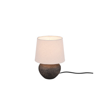 Stolní lampa Reality Lou hnědá R50961844