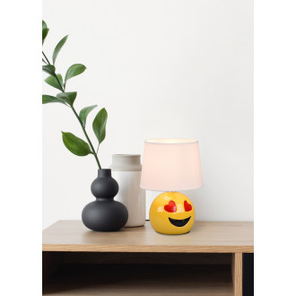 Stolní lampa Reality Lovely bílá R51191001