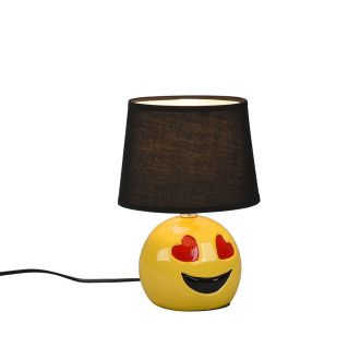 Stolní lampa Reality Lovely černá R51191002