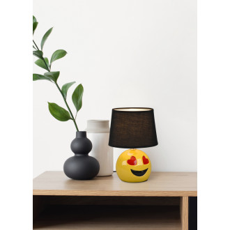 Stolní lampa Reality Lovely černá R51191002