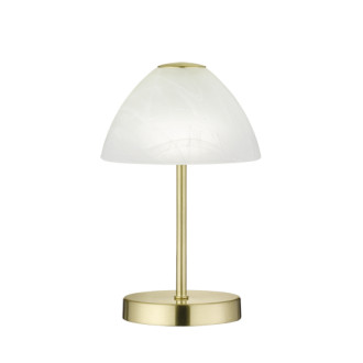 LED stolní lampa Reality Queen mosaz R52021108