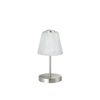 LED stolní lampa Reality Emmy nikl R52541907