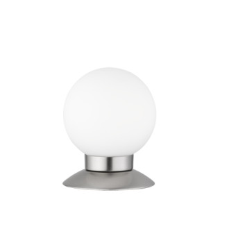 LED stolní lampa Reality Princess nikl R52551907