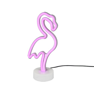 LED stolní lampa Reality Flamingo bílá R55240101