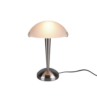 Stolní lampa Reality Pilz Ii nikl R59261007