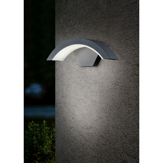 LED Nástěnná lampa Trio Harlem antracit 220960142