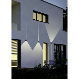 LED Nástěnná lampa Trio Adaja antracit 226860242