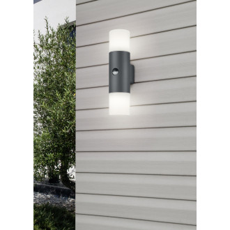 Nástěnná lampa Trio Hoosic antracit 222260242