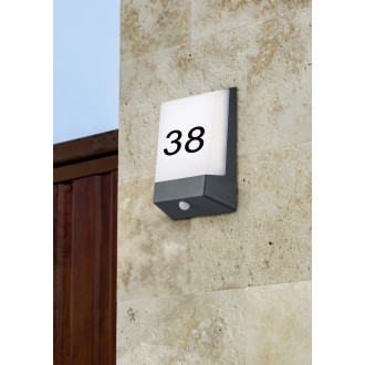 LED Nástěnná lampa Trio Kasai antracit 228669142