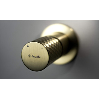 Deante SILIA HEXA podomítková umyvadlová baterie, kartáčované zlato BHS_R54L