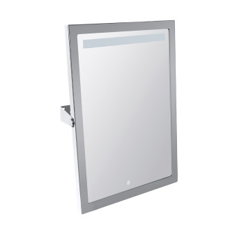 Bemeta HELP zrcadlo s LED osvětlením, dotykový senzor, 400 x 600 mm, nerez, lesk 301201031