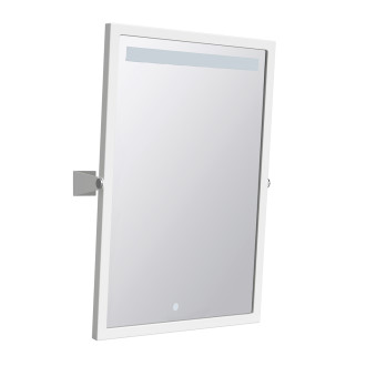 Bemeta HELP zrcadlo s LED osvětlením, dotykový senzor, 400 x 600 mm, bílé 301201034