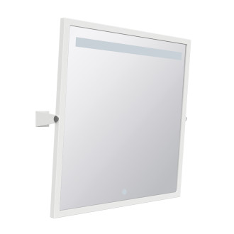 Bemeta HELP zrcadlo s LED osvětlením, dotykový senzor, 600 x 600 mm, bílé 301201044