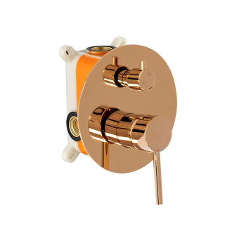 Rea Podomítkový sprchový set Lungo Rose Gold REA-P4111