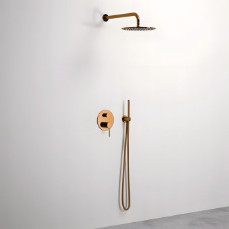 Rea Podomítkový sprchový set Lungo Rose Gold REA-P4111