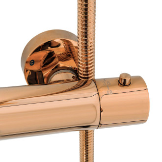 Rea Lungo sprchový set s termostatem, rose gold REA-P6606