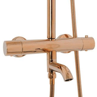 Rea Lungo sprchový set s termostatem, rose gold REA-P6606