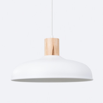 Závěsná lampa INDY bílá