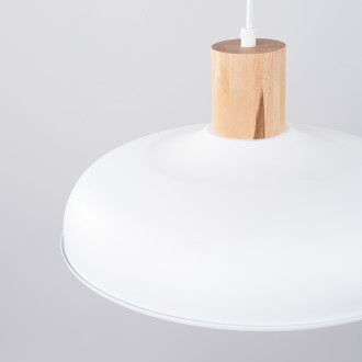 Závěsná lampa INDY bílá