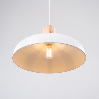 Závěsná lampa INDY bílá