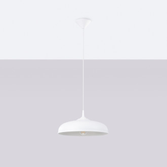 Závěsná lampa GINA bílá