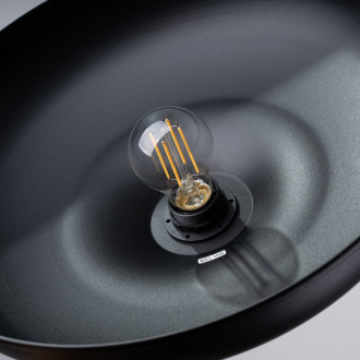 Závěsná lampa GINA černá