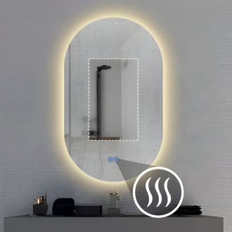 Zrcadlo LED 50x80cm S027