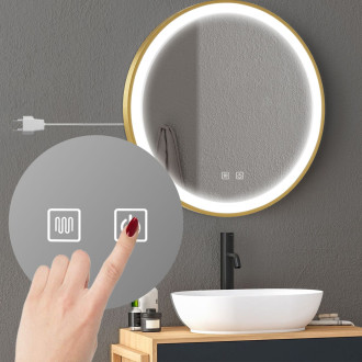 REA Zrcadlo LED 80cm HOM-02503