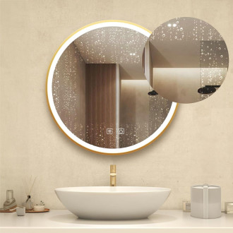 REA Zrcadlo LED 80cm HOM-02503