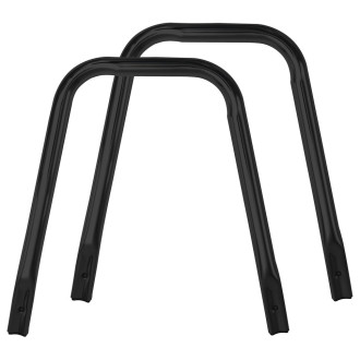 HANDICAP opěrná madla ke koupelnové stoličce, černá A173110 59648