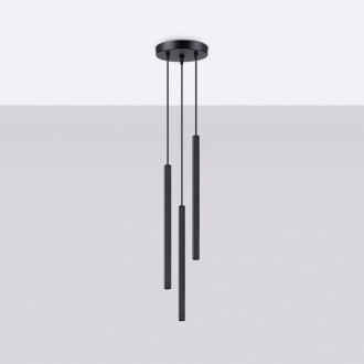 Závěsné svítidlo ARCHE 3P černé
