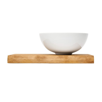 Deska pod umyvadlo s umyvadlem Naturel Wood 45x4x24 cm dub mat DMDUB45UM
