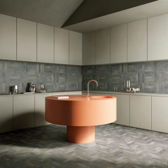 Dlažba Cir City green 6,5x29 cm mat 1088847