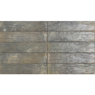Dlažba Cir City green lines 6,5x29 cm pololesk 1088853
