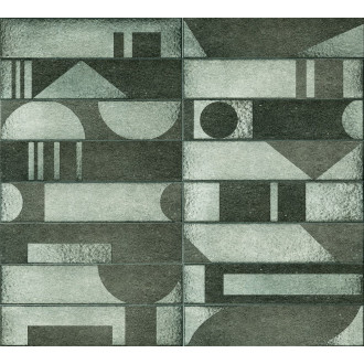 Dlažba Cir Porta Nuova oliva bicocca 6,5x29 cm pololesk 1088452