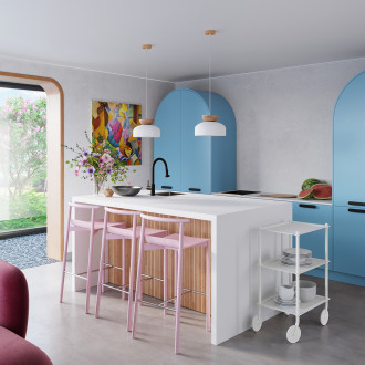 Závěsné svítidlo MARION bílé