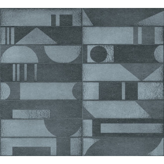 Dlažba Cir Porta Nuova petrolio bicocca 6,5x29 cm pololesk 1088454