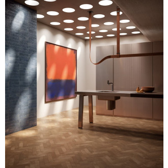 Dlažba Cir City brown 6,5x29 cm lesk 1088840