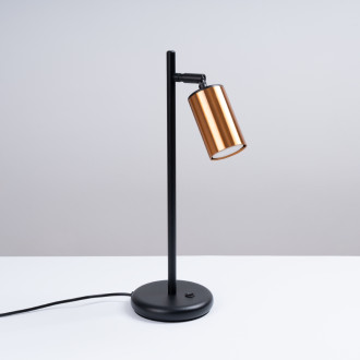 Stolní lampa WINX černá/cooper
